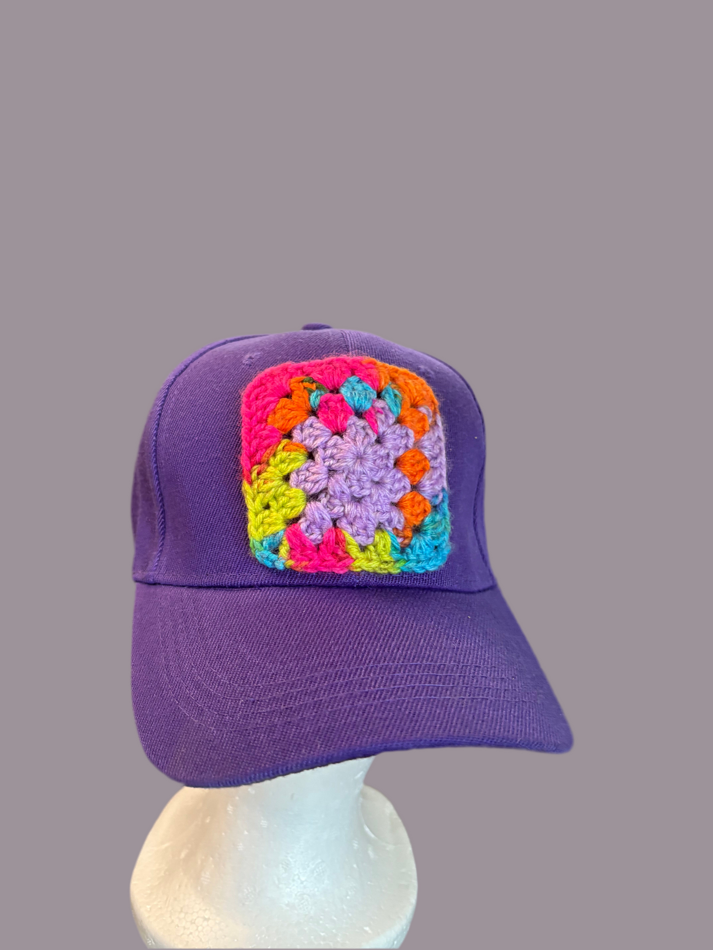 Granny square hat