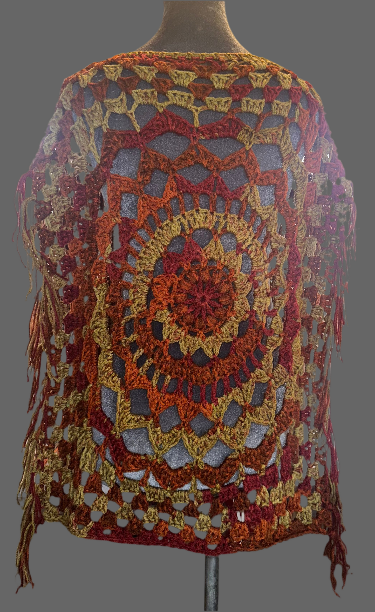 M/L kids cape poncho