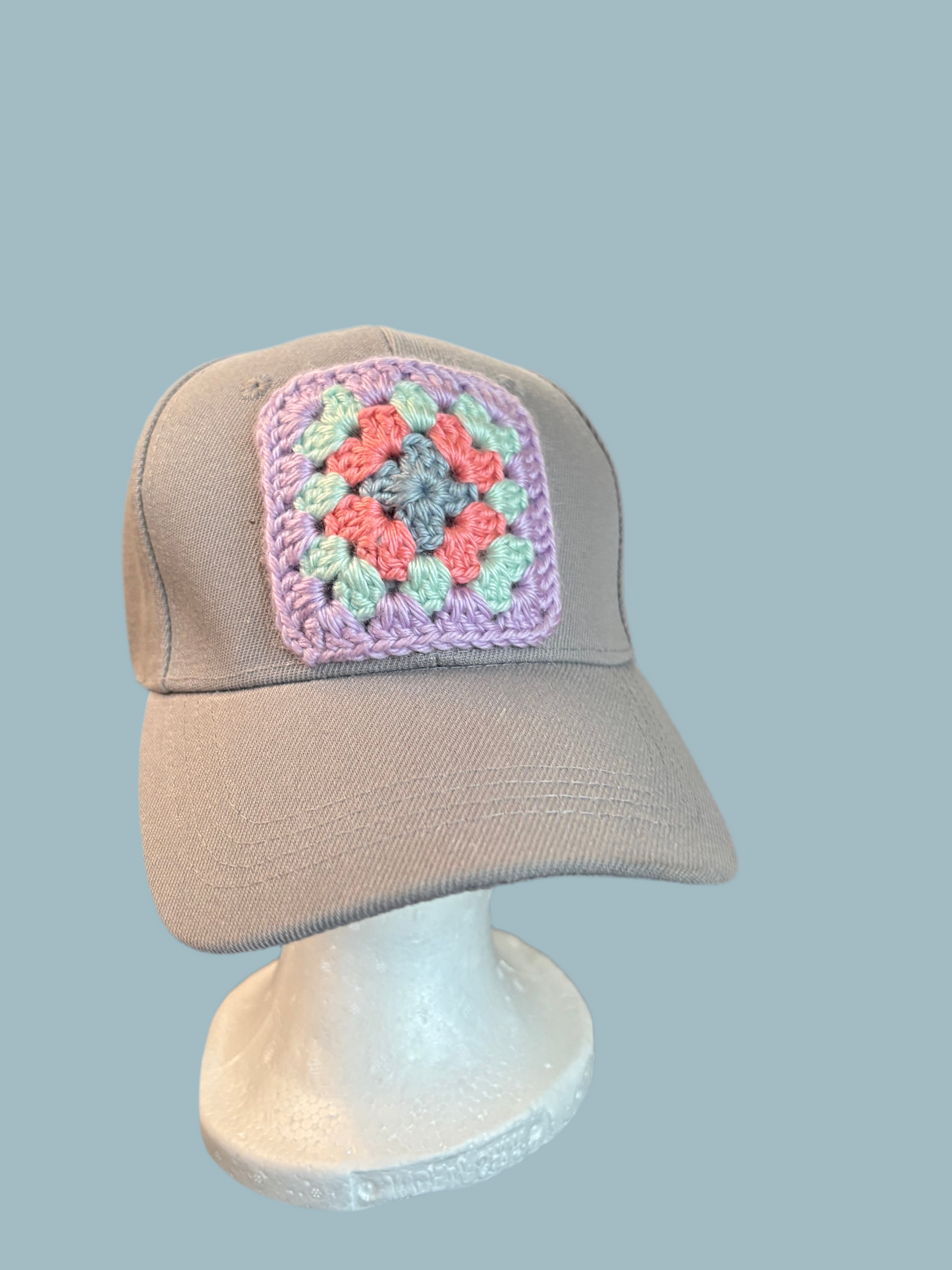 Granny square hat