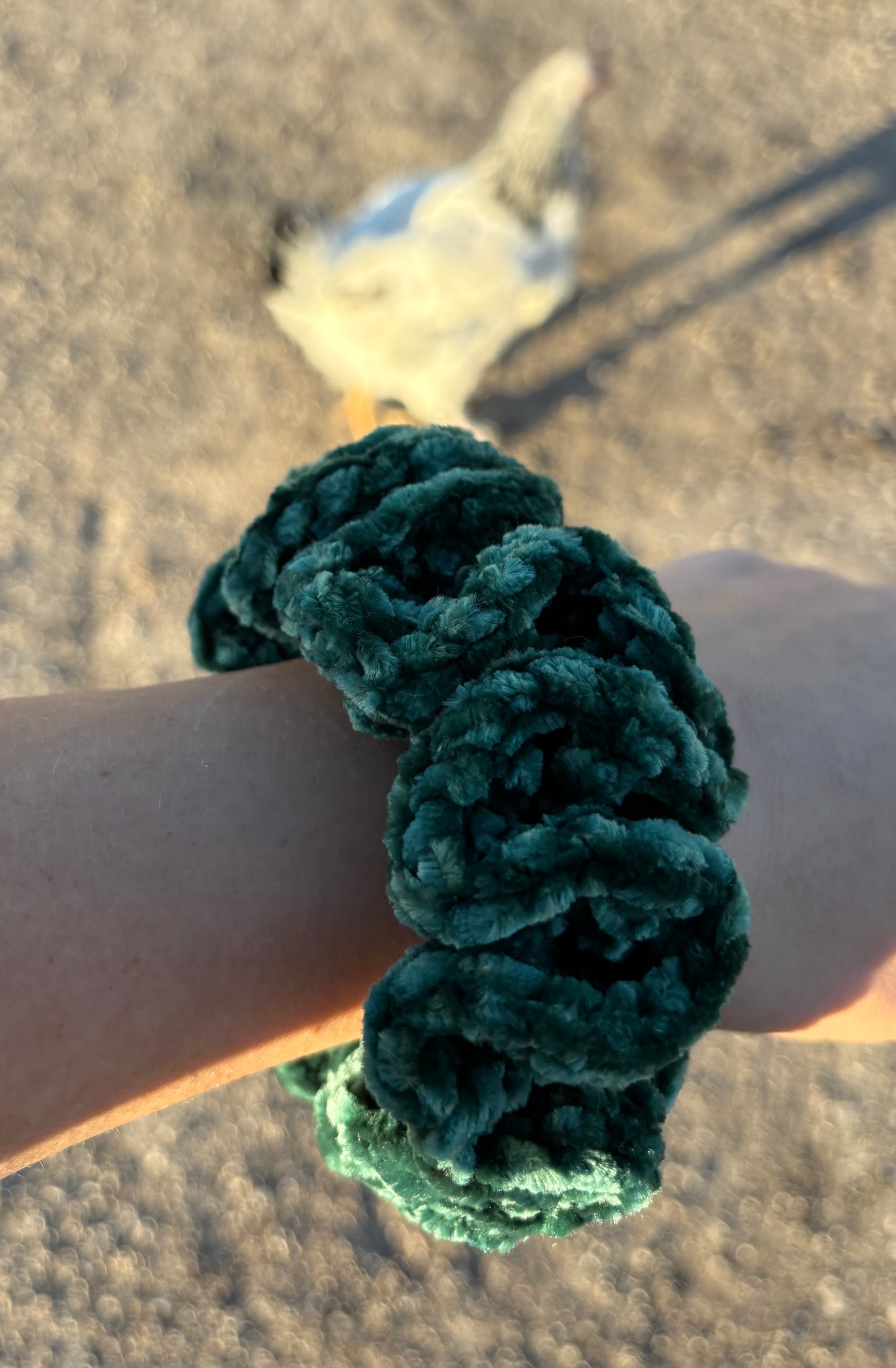 2pk Velvet Scrunchies