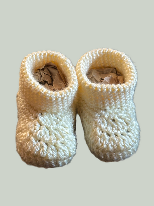 Baby booties 9-12M